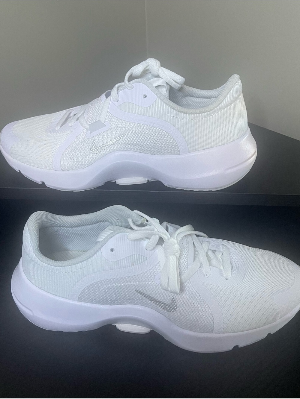 Nike Women’s All-White Athletic Sneakers